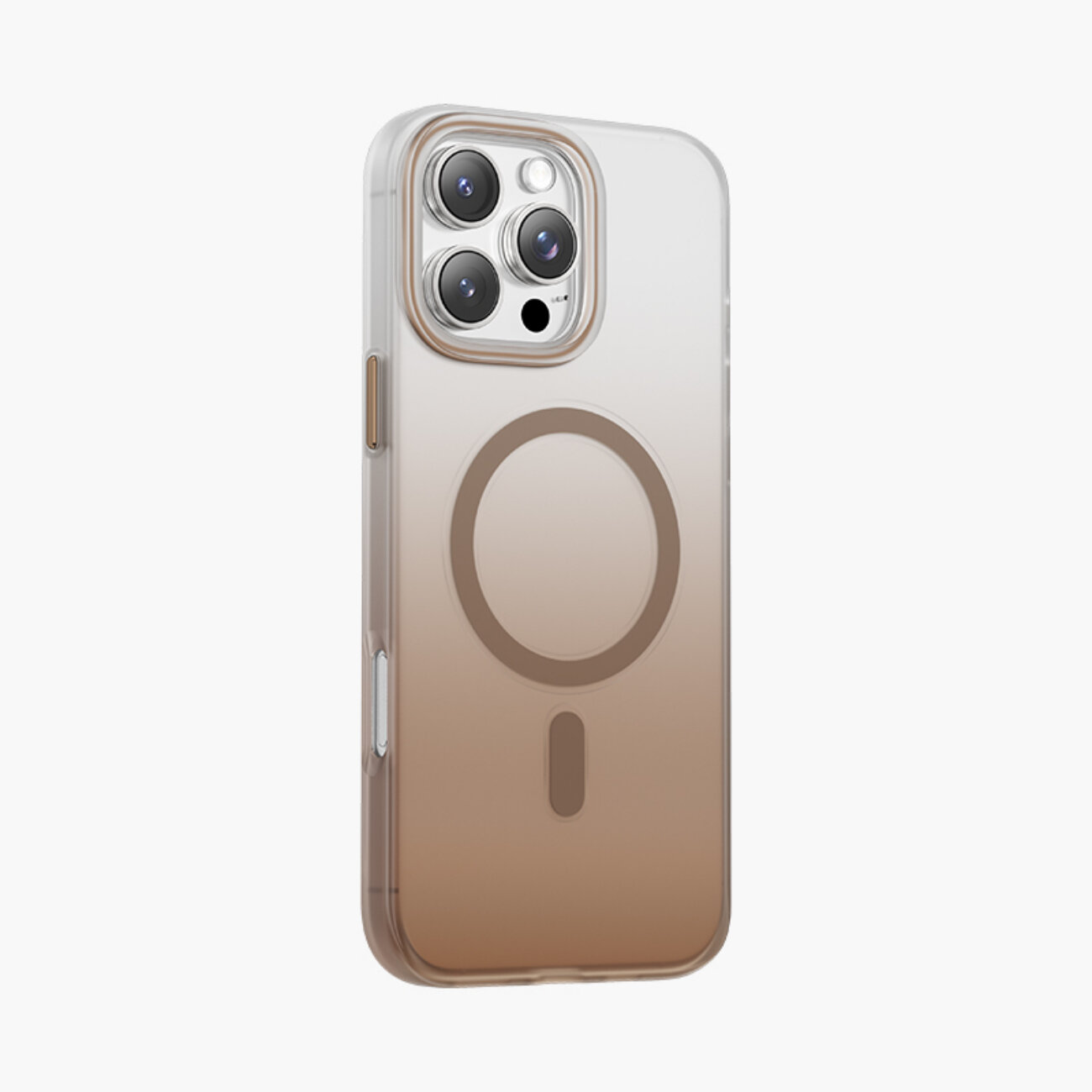 

Чехол с MagSafe для iPhone 16 Pro Max KeePhone Aurora Elite Матовый, защита камеры Desert, Золотистый, Apple iPhone 16 Pro Max