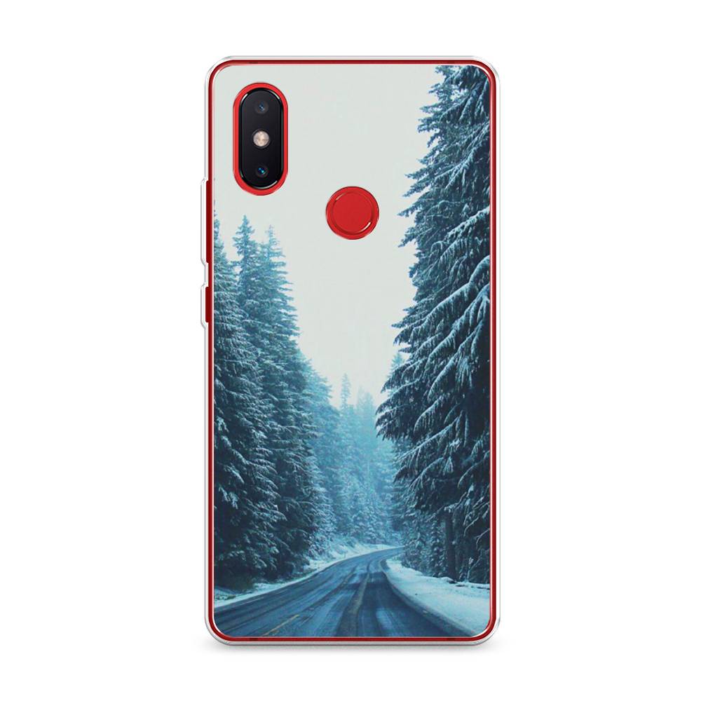

Чехол на Xiaomi Mi 8 SE "Зима 9", Бежевый;голубой;черный, 33750-2