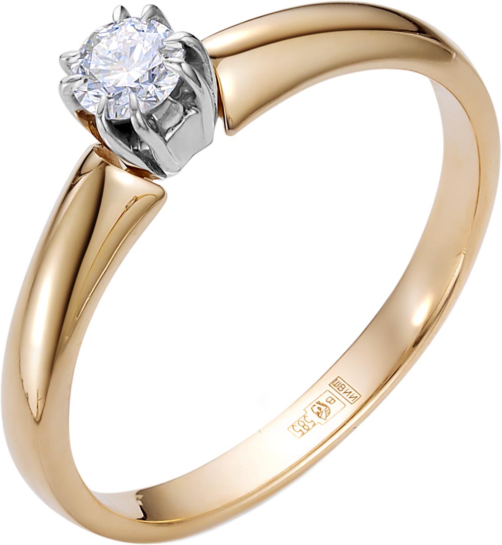 

Кольцо помолвочное из красного золота с бриллиантом р. 16,5 Azamant jewelry 01-01-204_16-5, 01-01-204_16-5