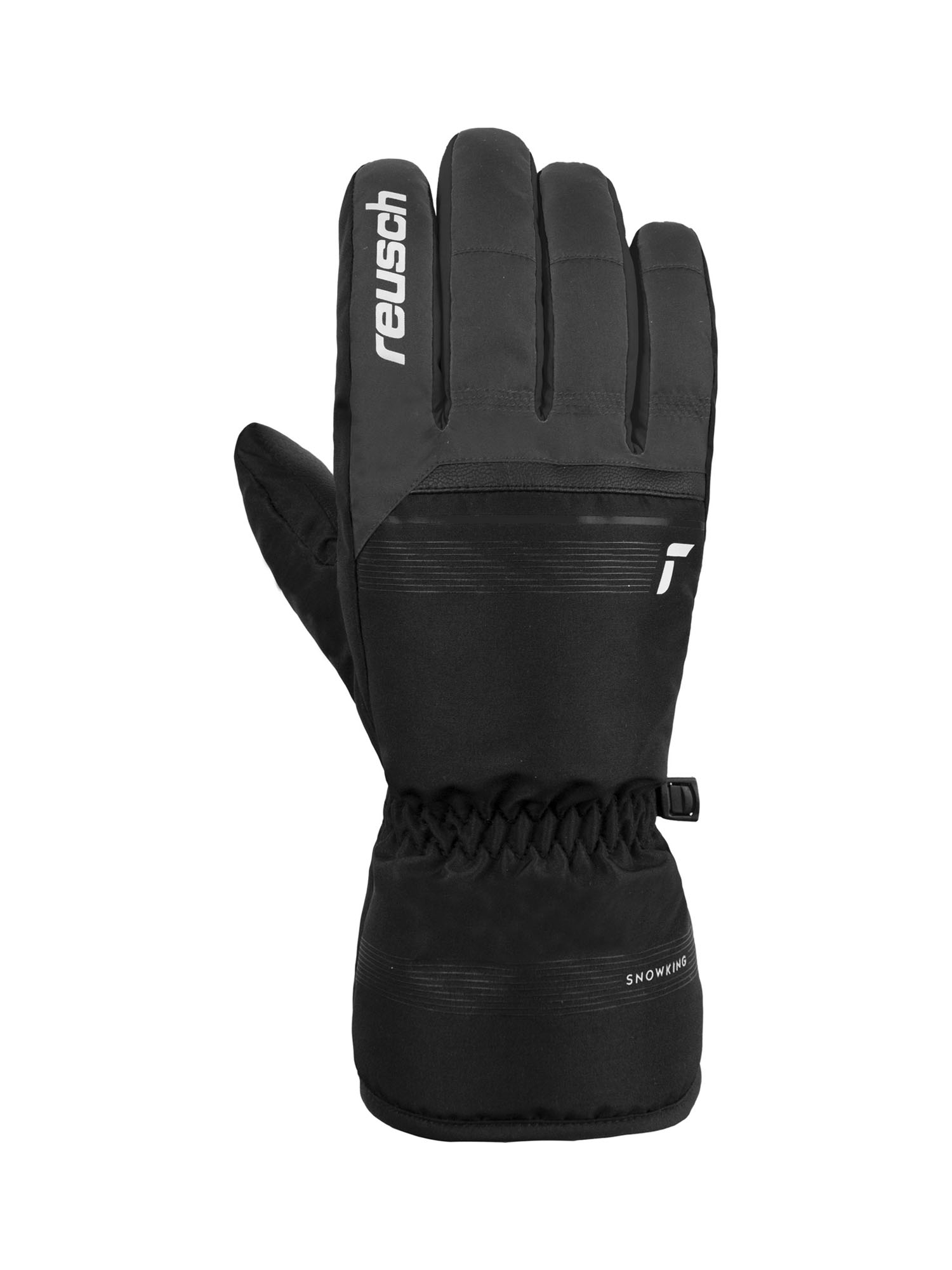 

Перчатки Reusch Snow King Dark Granite/Black (Inch (Дюйм):7), Серый;черный, Snow King