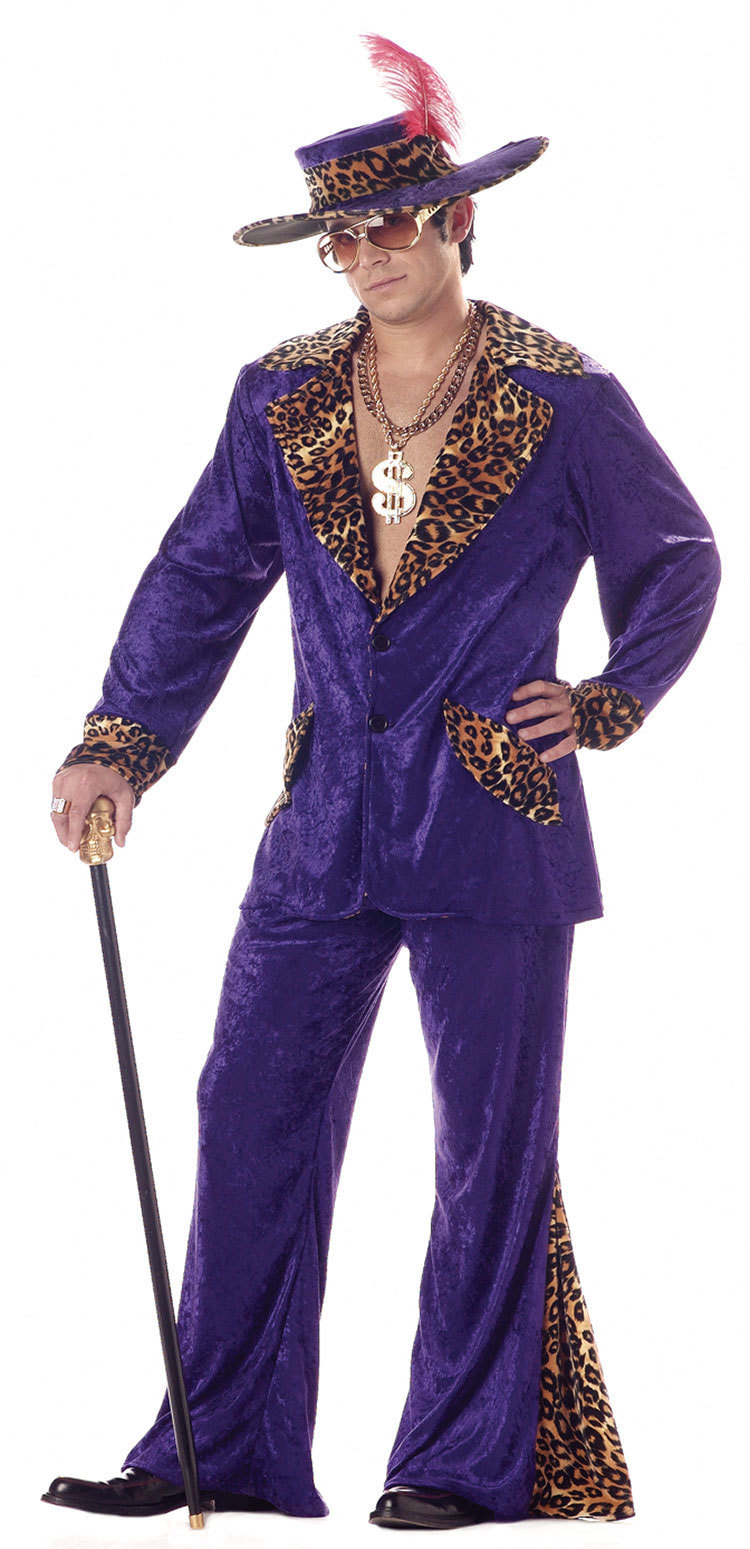 фото Костюм карнавальный california costumes папочка фиолетовый взрослый р.m (46-48)