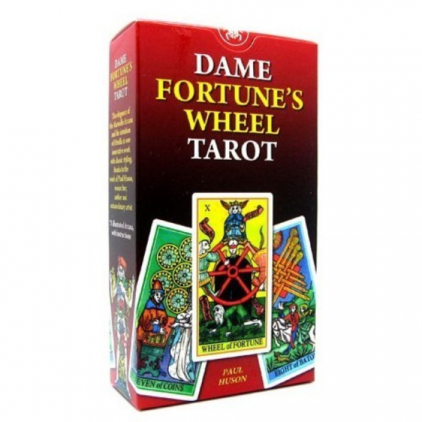 фото Карты таро колеса госпожи удачи / dame fortune’s wheel tarot - lo scarabeo