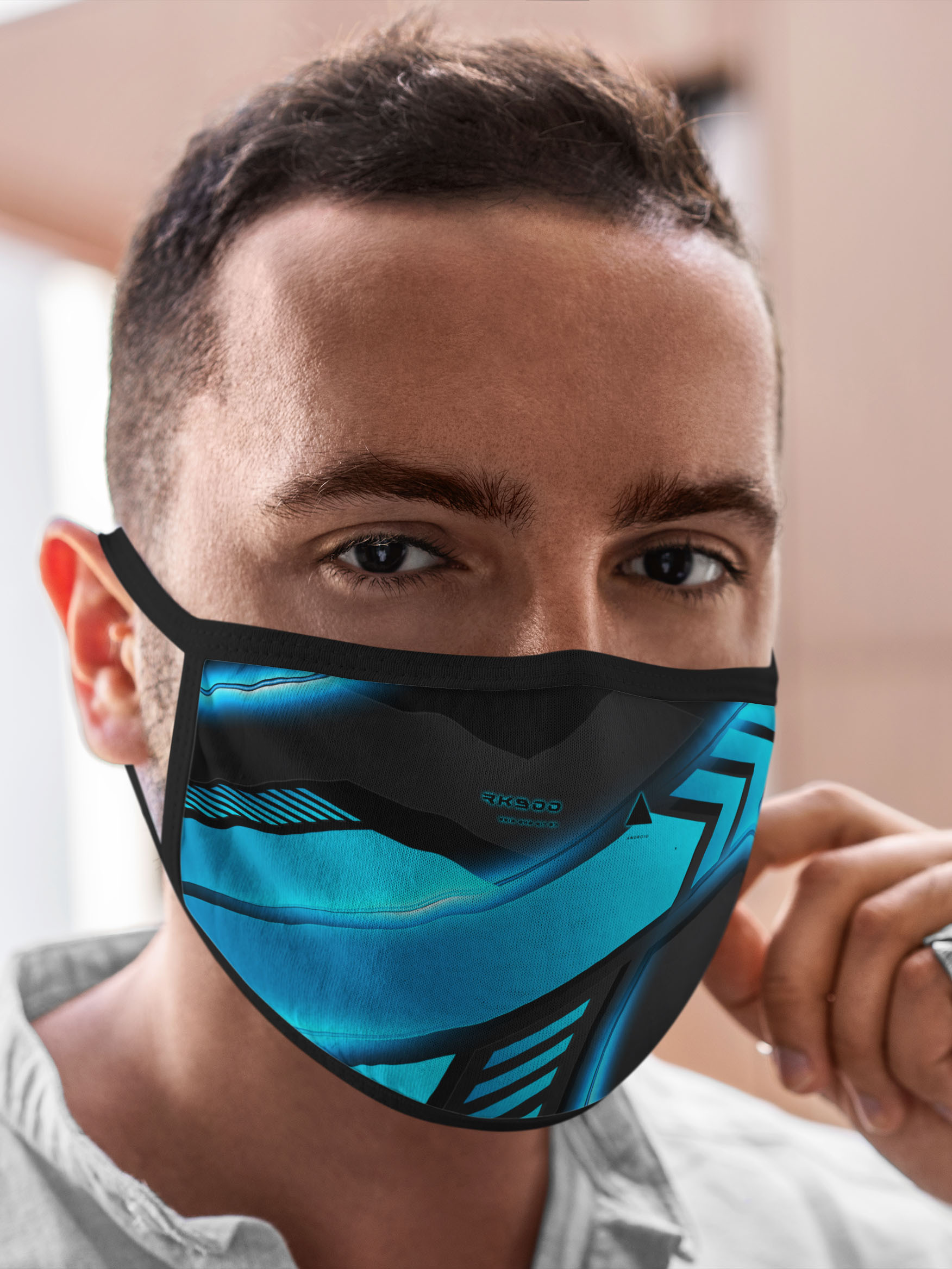 

Многоразовая маска унисекс Burnettie Detroit Become Human Rk900, Разноцветный, Detroit Become Human Rk900
