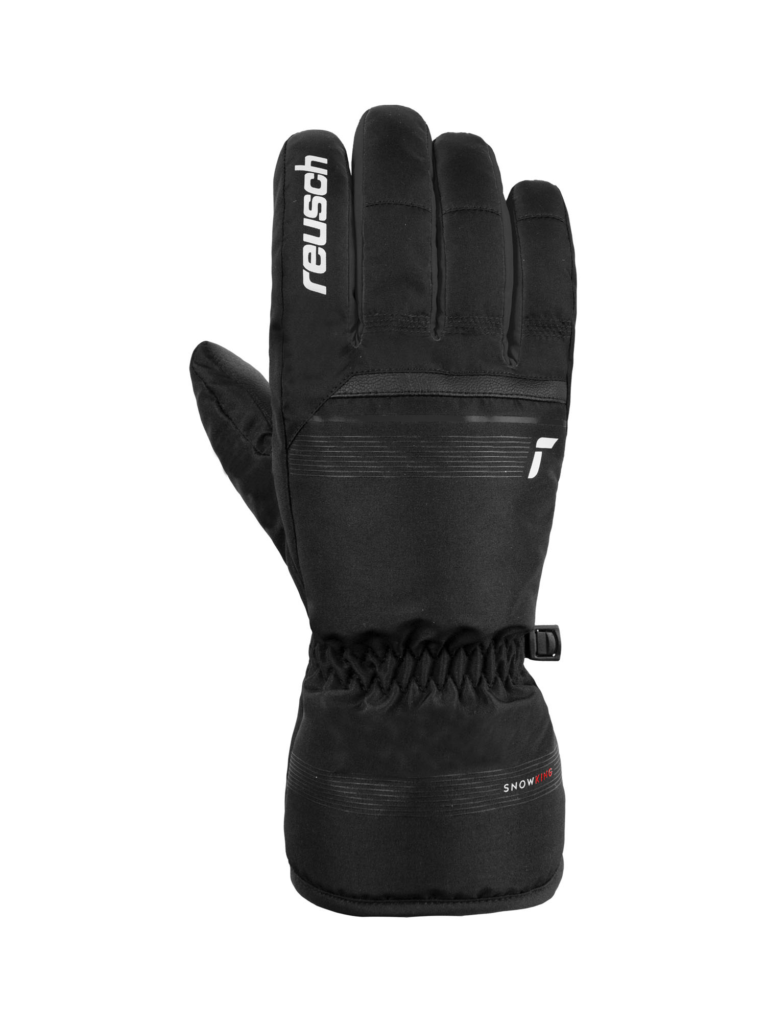 

Перчатки Reusch Snow King Black/White (Inch (Дюйм):6,5), Черный, Snow King