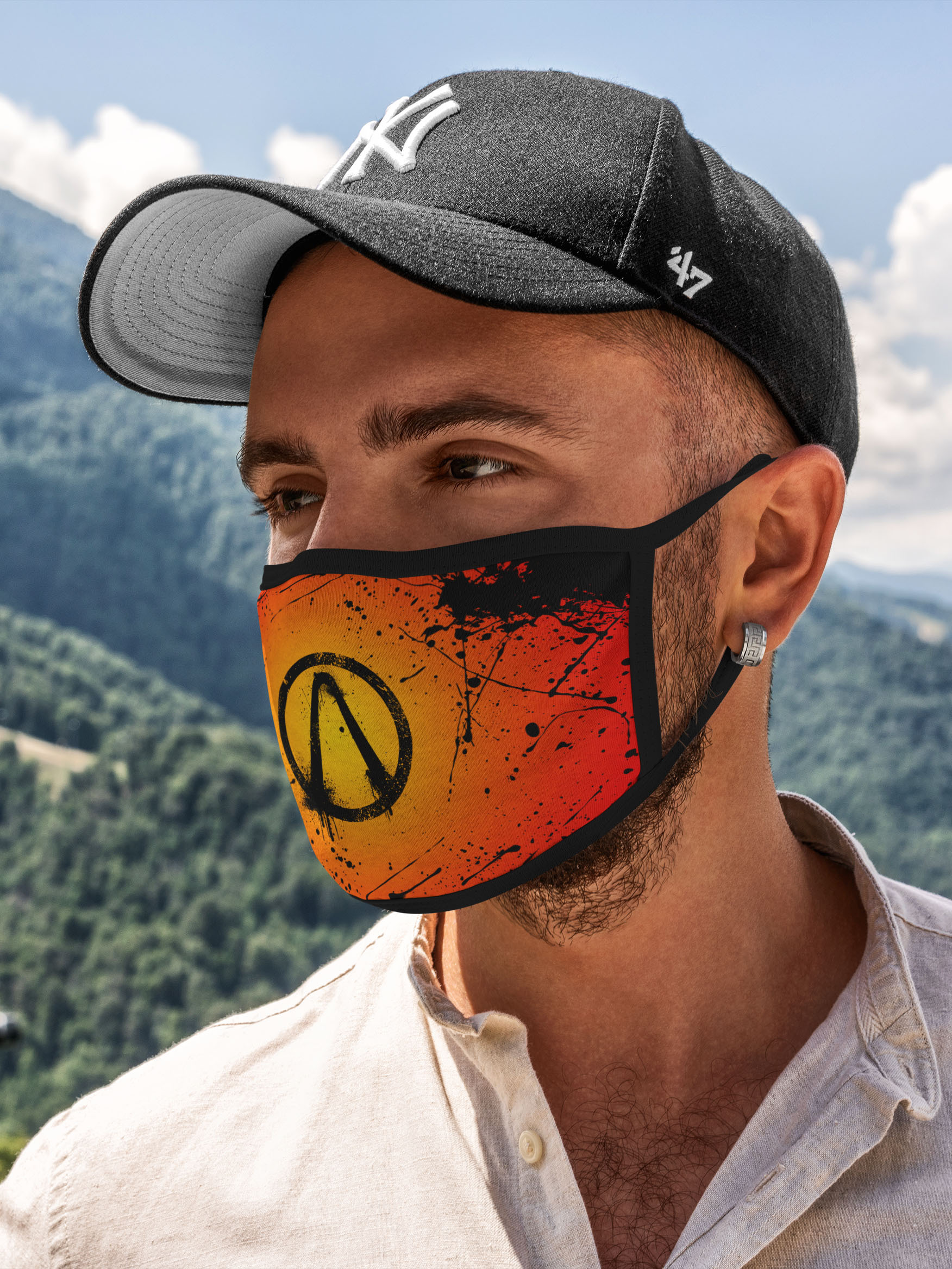 

Многоразовая маска унисекс Burnettie Разные Игры Borderlands 3, Разноцветный, Разные Игры Borderlands 3
