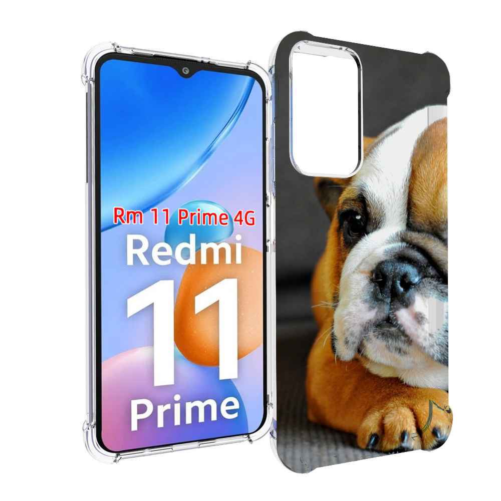

Чехол MyPads англиискии бульдор для Xiaomi Redmi 11 Prime 4G, Прозрачный, Tocco