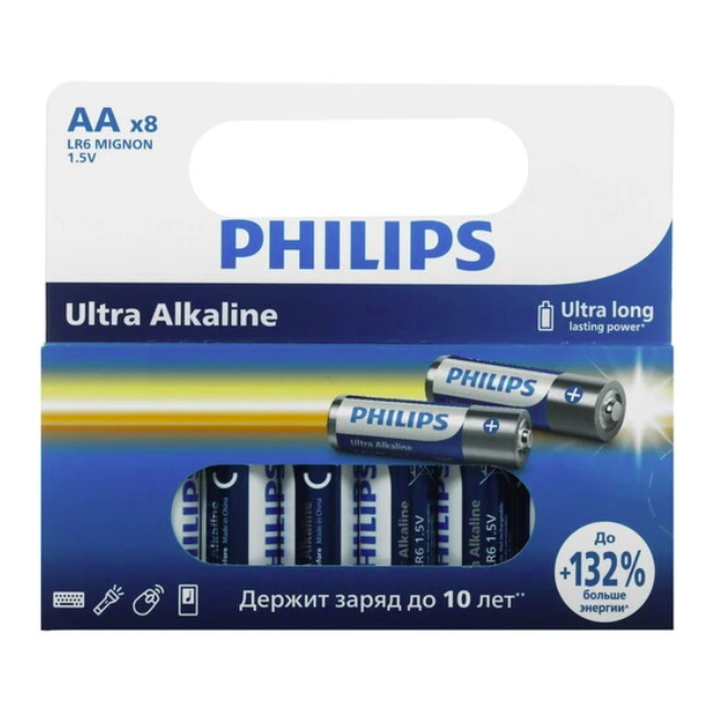 Батарейка Philips LR6E8W/51 AA / LR6