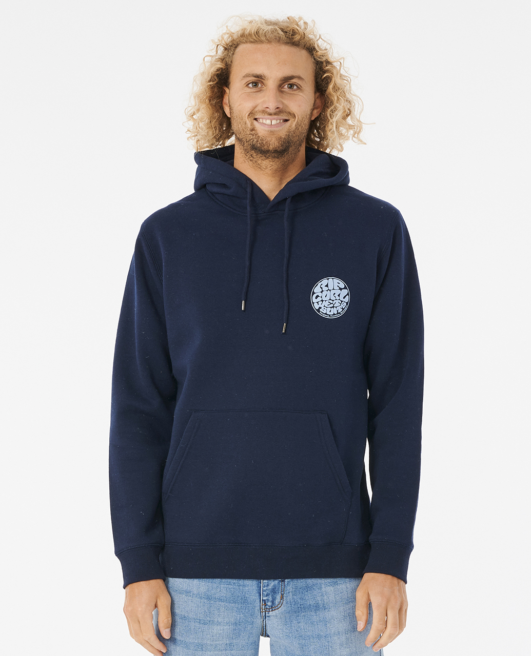 

Худи мужское Rip Curl WETSUIT ICON HOOD синее XL, WETSUIT ICON HOOD