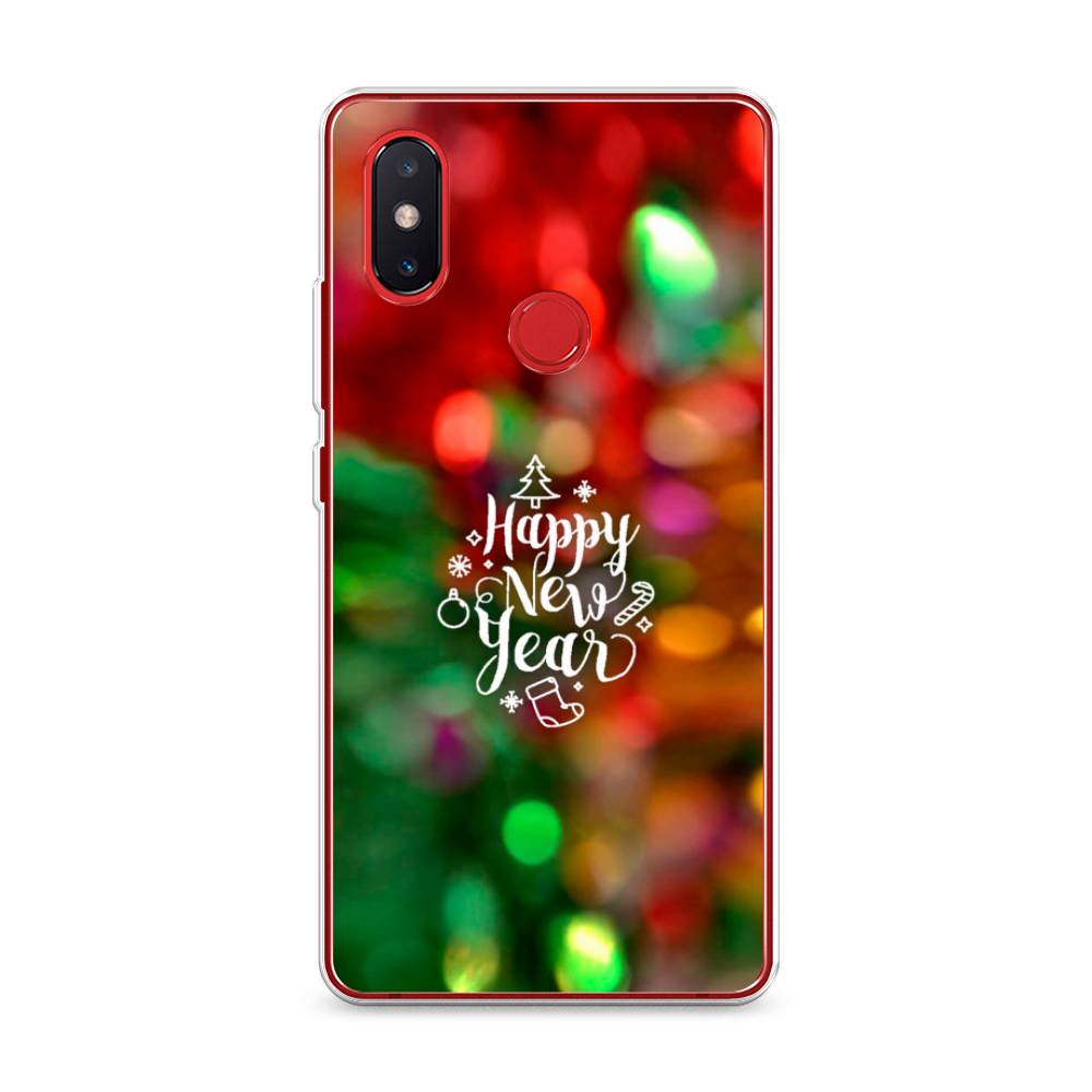 

Чехол на Xiaomi Mi 8 SE "Новый Год на елке", Зеленый;красный;желтый, 33750-5
