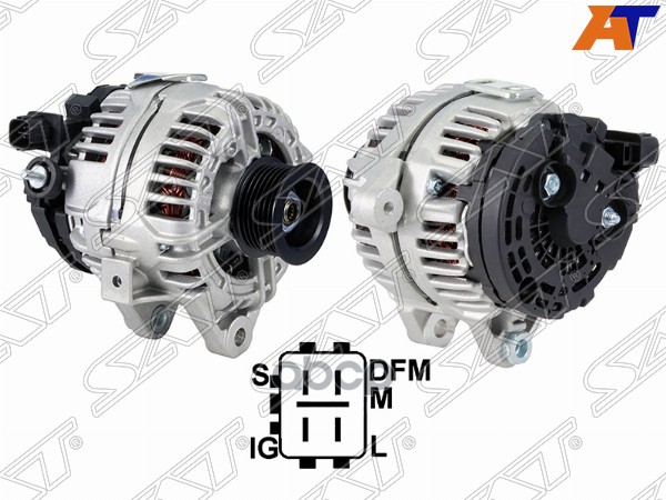 

Генератор SAT для Toyota Avensis T250 2.0 2.4 12V 100A 03-08 1AZFSE 2AZFSE ST850053