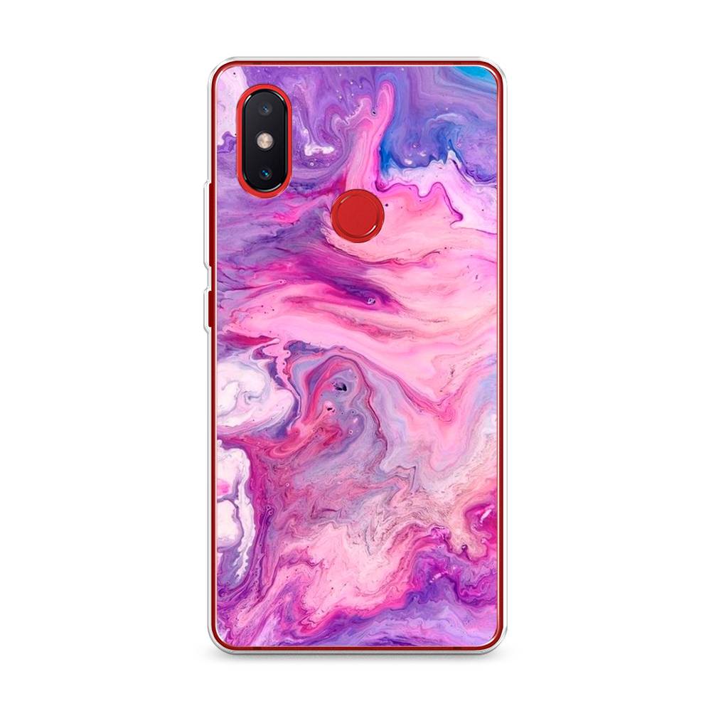 

Чехол на Xiaomi Mi 8 SE "Нежно-розовая абстракция", Розовый, 33750-3