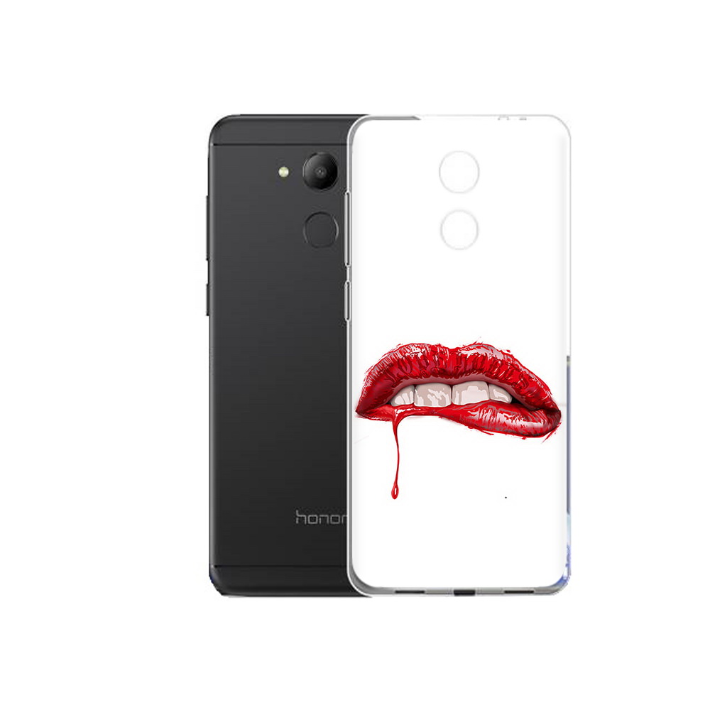 

Чехол MyPads Tocco для Honor 6C яркие красные губы (PT67887.49.706), Прозрачный, Tocco