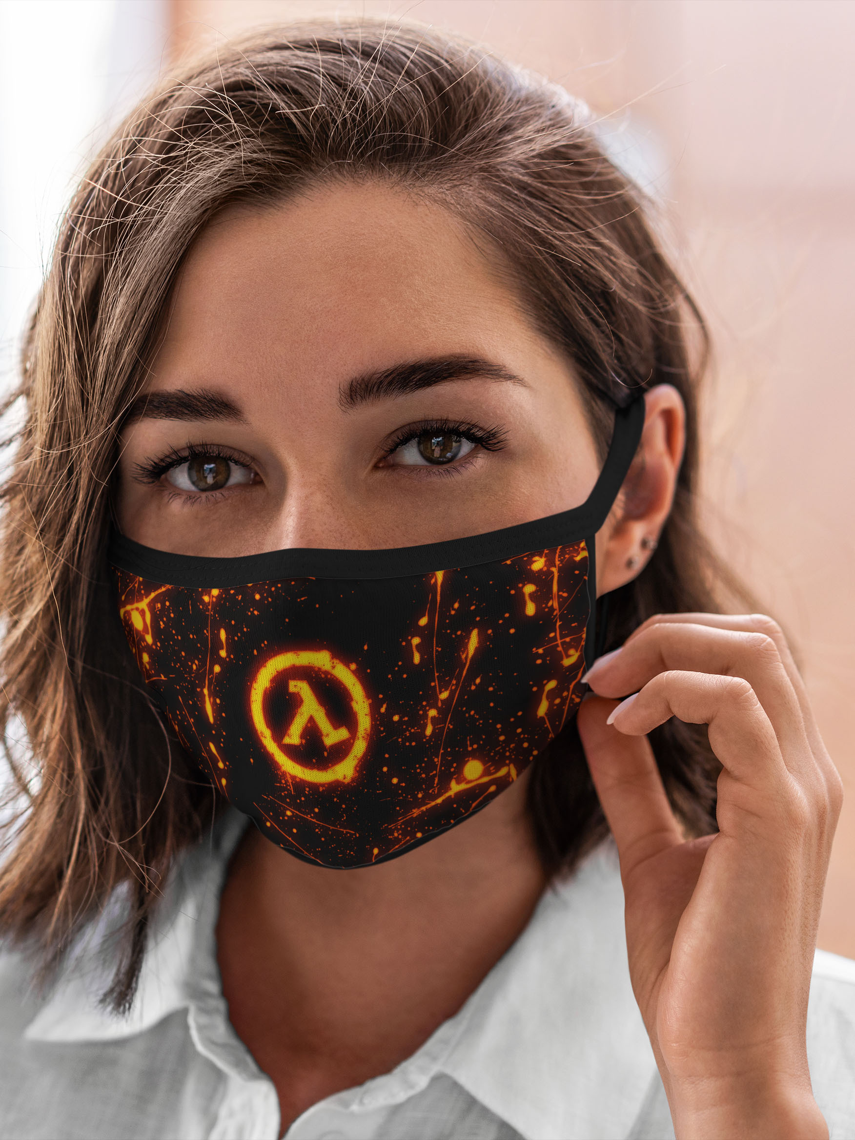 

Многоразовая маска унисекс Burnettie Half Life, Разноцветный, Half Life