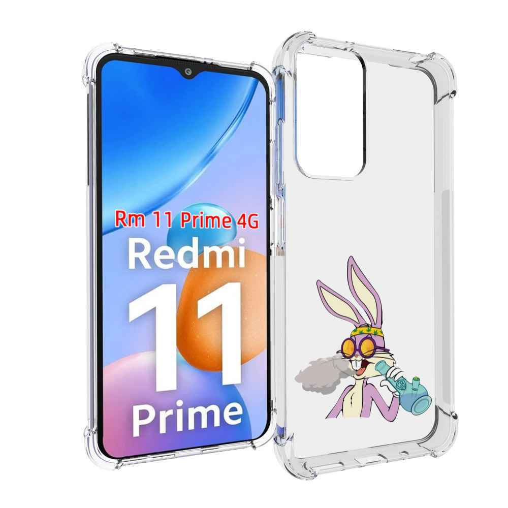 

Чехол MyPads бакс-банни-любитель-подымить для Xiaomi Redmi 11 Prime 4G, Прозрачный, Tocco