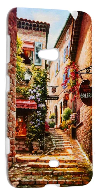 

Чехол силиконовый для Nokia Lumia 625 RHDS TPU (Белый) (Дизайн 36)
