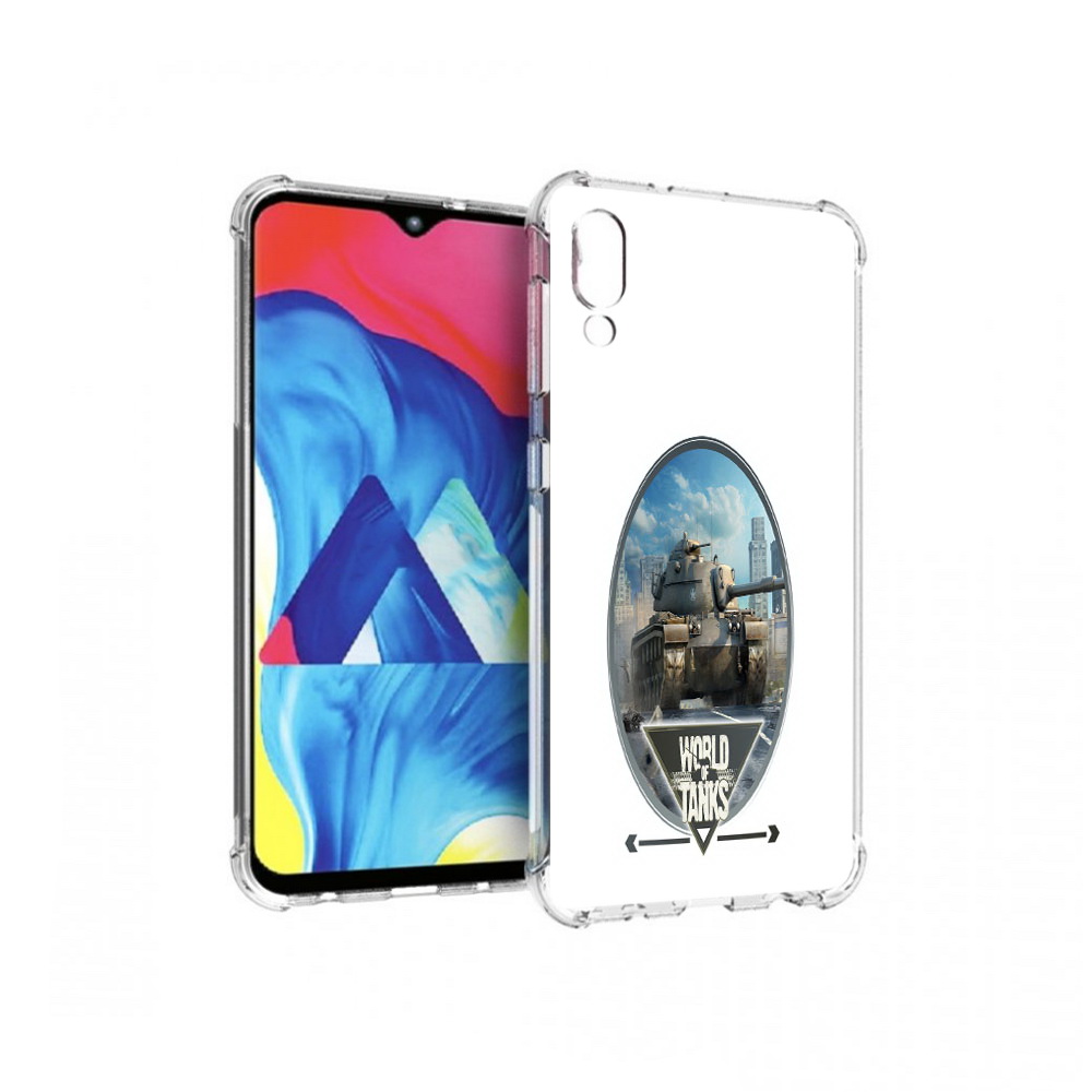 Чехол MyPads Tocco для Samsung Galaxy M10 игра с танками (PT128878.532.375)