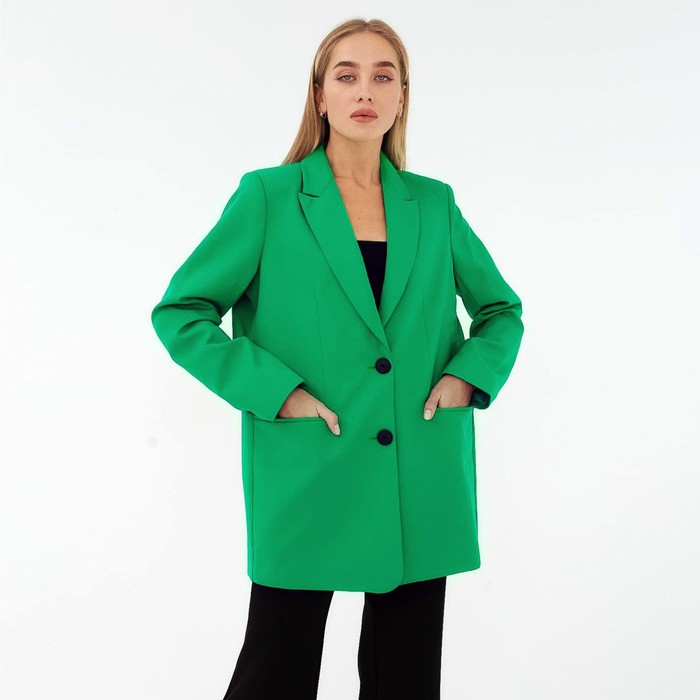 Пиджак женский MIST 000591242 зеленый 40, 42 RU