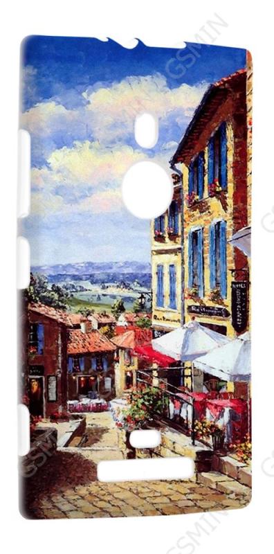 

Чехол силиконовый для Nokia Lumia 925 TPU (Белый) (Дизайн 44)