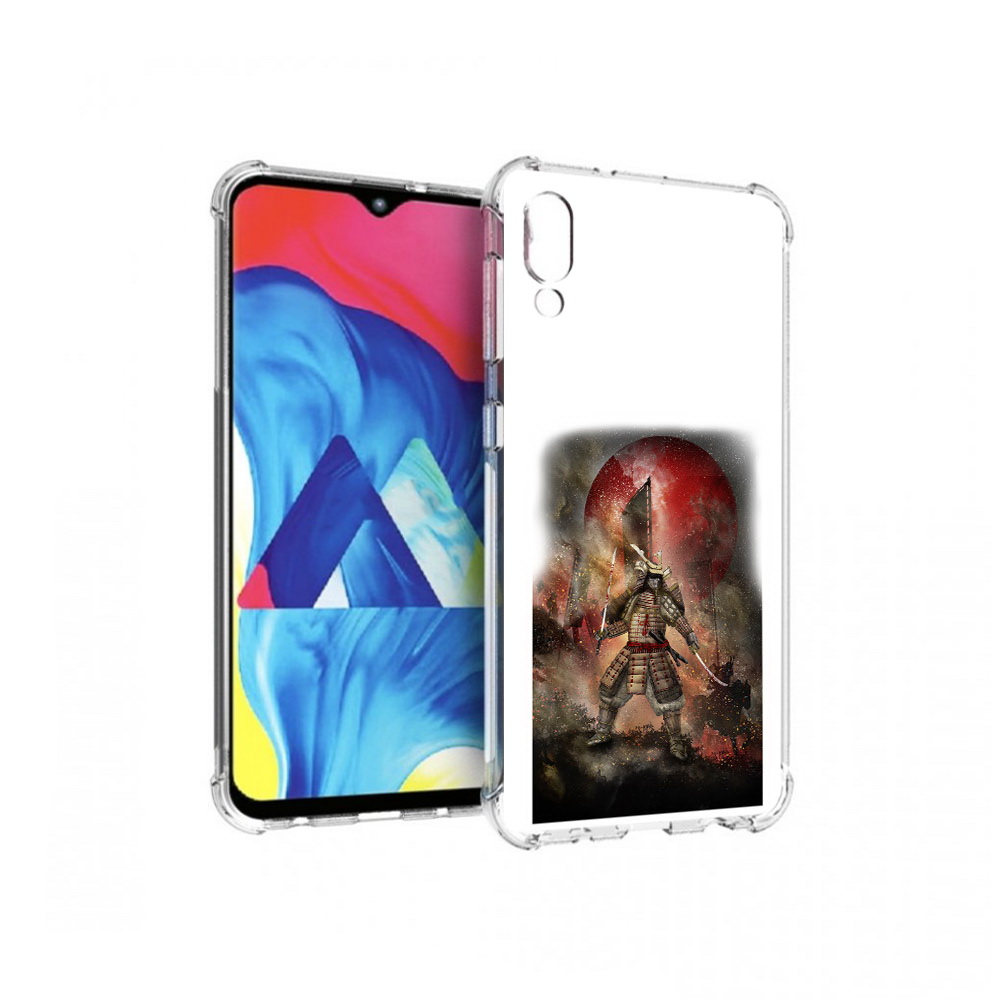 

Чехол MyPads Tocco для Samsung Galaxy M10 китайскийвоин (PT128878.532.388), Прозрачный, Tocco