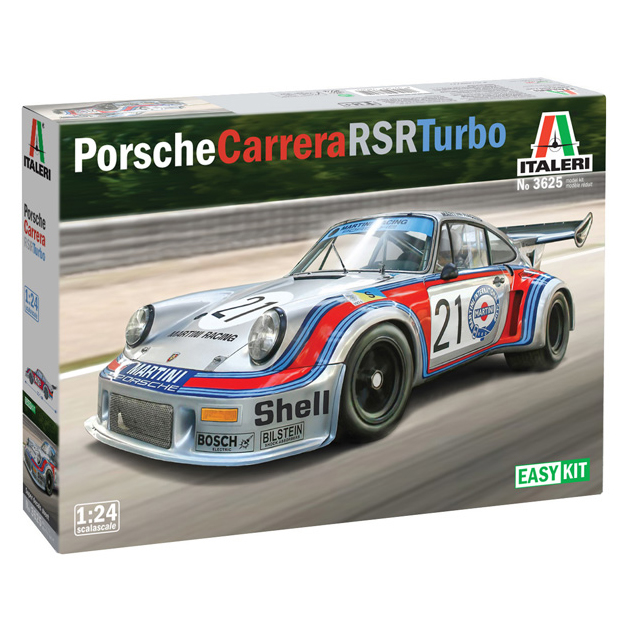 

Сборная модель Italeri 1/24 Автомобиль Porsche Carrera RSR Turbo 3625