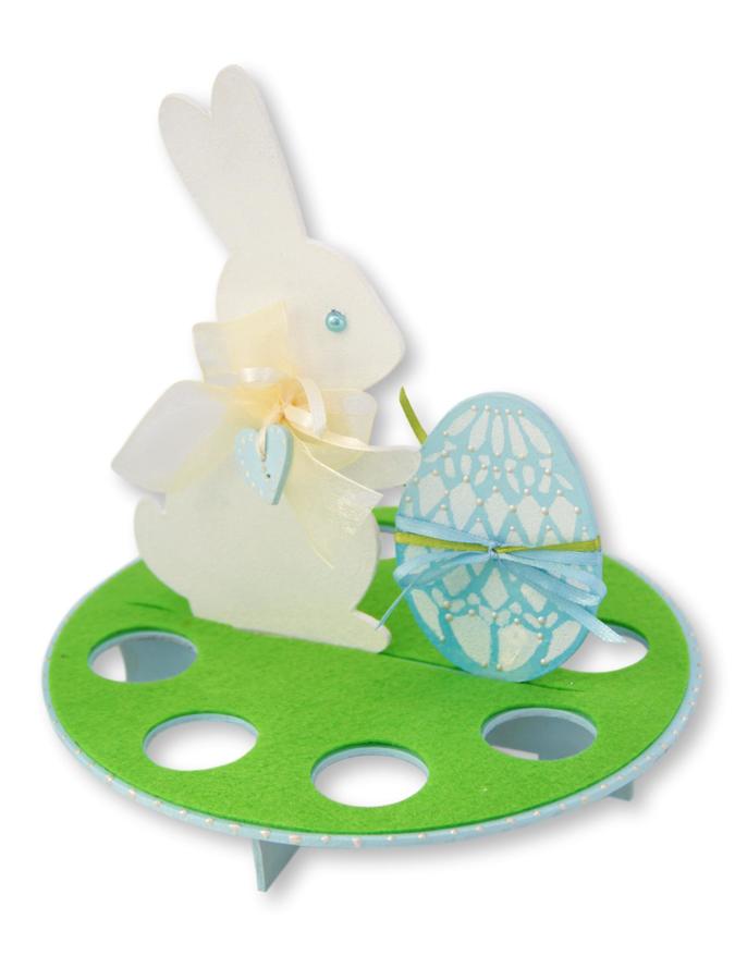 фото Поделка санта лючия набор для декорирования "кролик"
