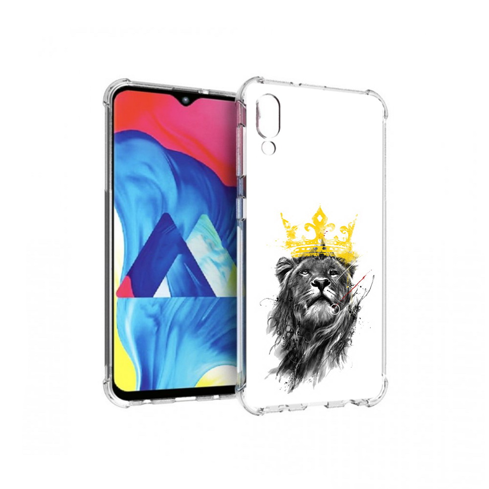 

Чехол MyPads Tocco для Samsung Galaxy M10 король-лев (PT128878.532.391), Прозрачный, Tocco