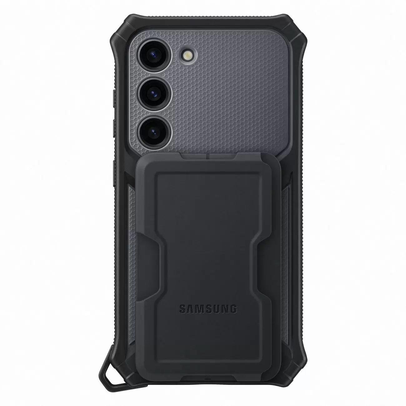 

Чехол Rugged Gadget Case для Galaxy S23 Titan, Серый, EF-RS911CBEGRU