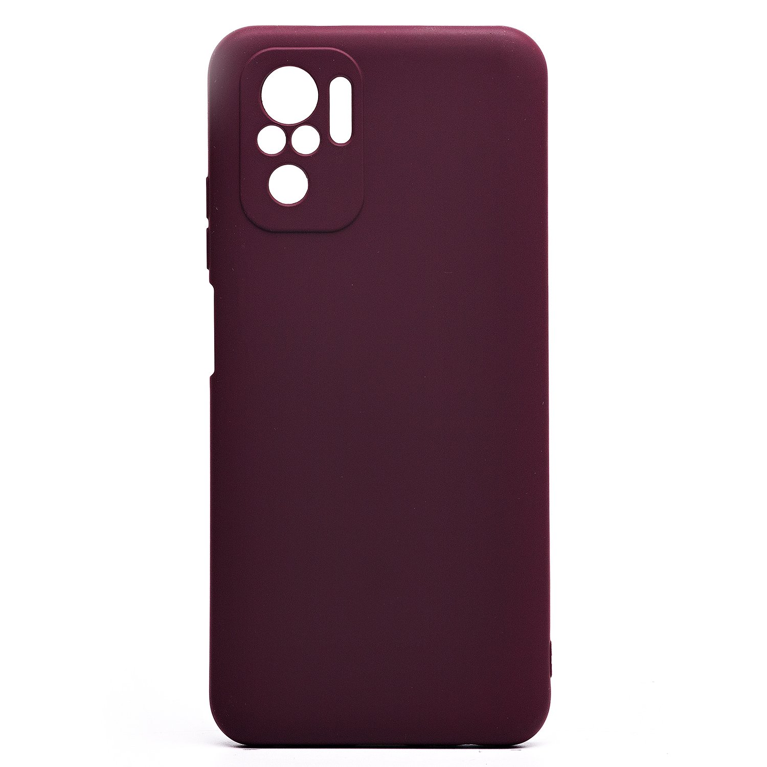 Чехол для Xiaomi Poco M5s силиконовый Soft Touch 4 <бордовый>