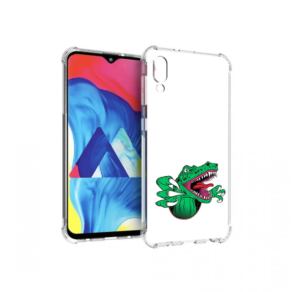 

Чехол MyPads Tocco для Samsung Galaxy M10 крокодил (PT128878.532.417), Прозрачный, Tocco