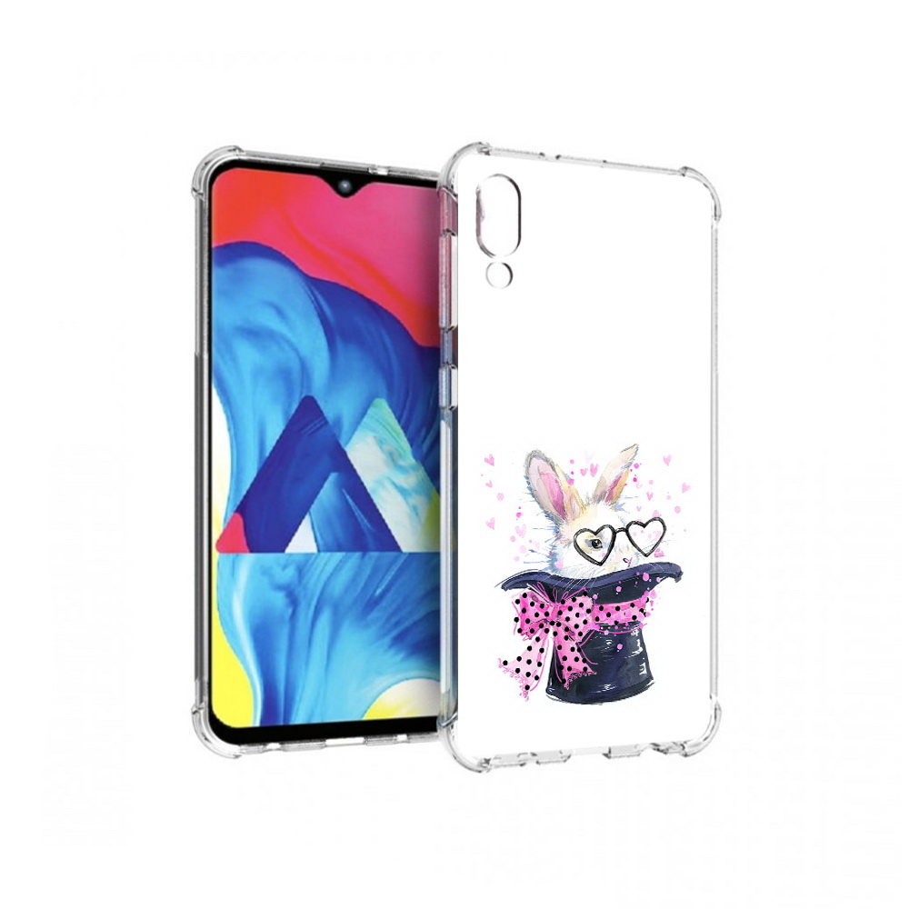 Чехол MyPads Tocco для Samsung Galaxy M10 кролик в шляпе (PT128878.532.418)