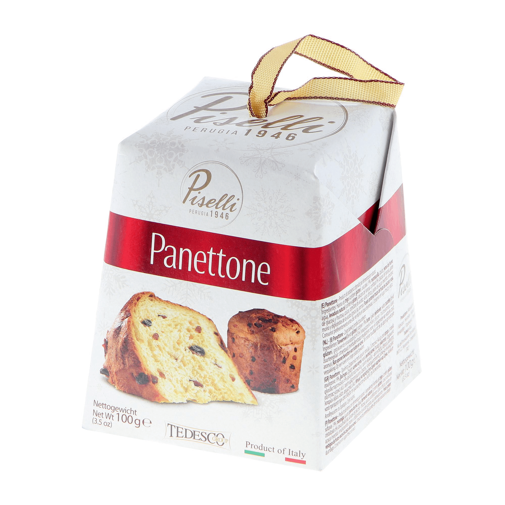 

Кекс мини Tedesco Panettone классический 100 г