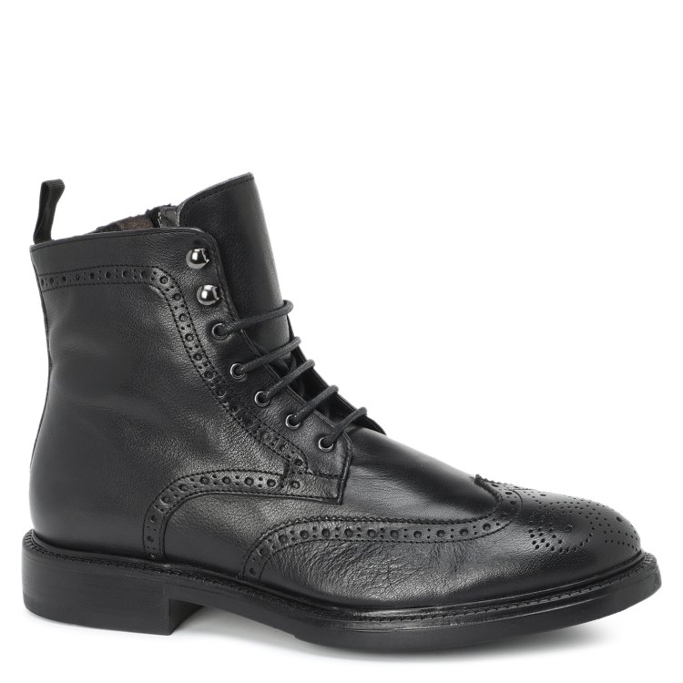 

Ботинки мужские Tendance 6491 черные 44 EU, Черный, 6491