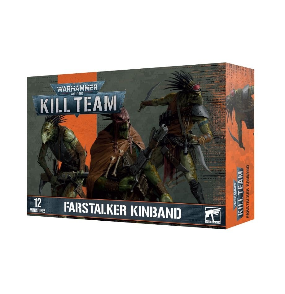 

Миниатюры для игр.ы Games Workshop Warhammer 40000: Kill Team Farstalker Kinband 103-08, Kill Team Farstalker Kinband