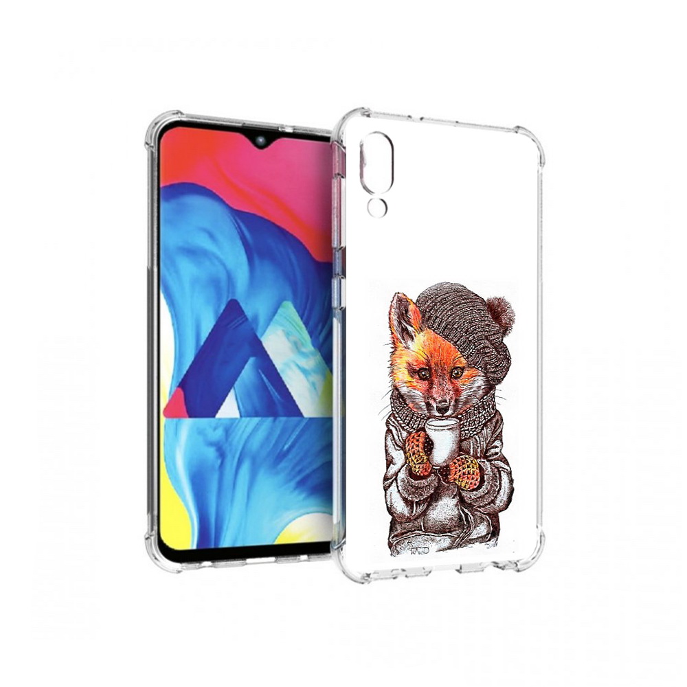 

Чехол MyPads Tocco для Samsung Galaxy M10 лиса в шапке (PT128878.532.437), Tocco