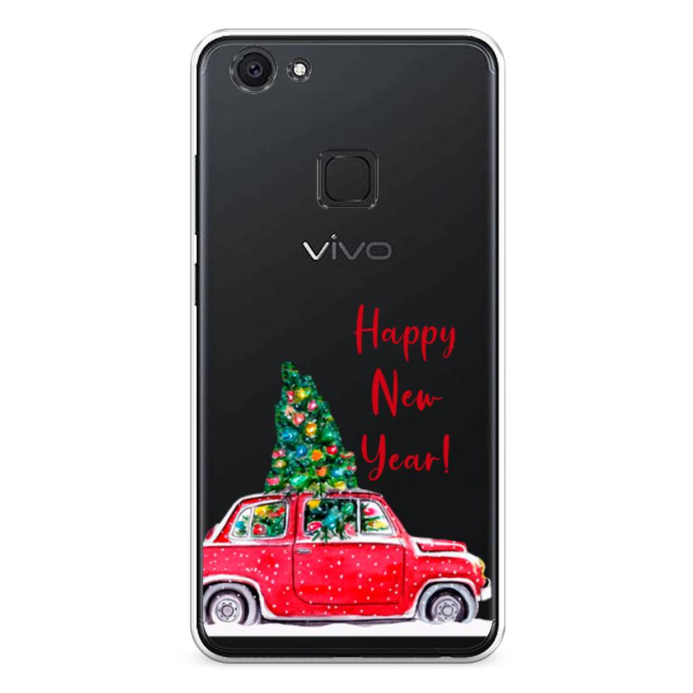 

Чехол для Vivo V7 "Happy New Year", Красный;зеленый, 260450-5