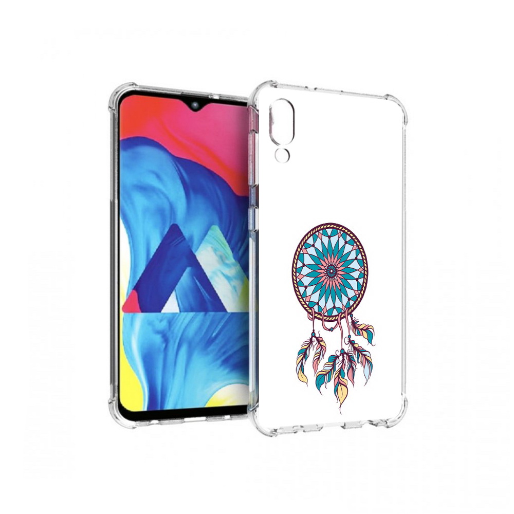 

Чехол MyPads Tocco для Samsung Galaxy M10 ловец снов синий (PT128878.532.443), Прозрачный, Tocco