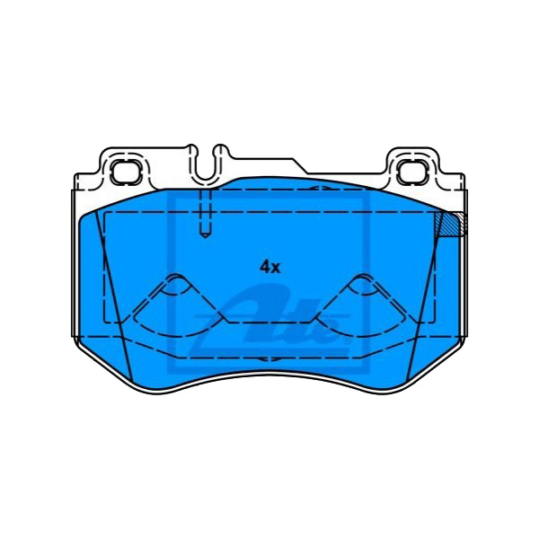 

Колодки Mercedes C-Class/C-Class T-Model 13>18 ATE 13046048802