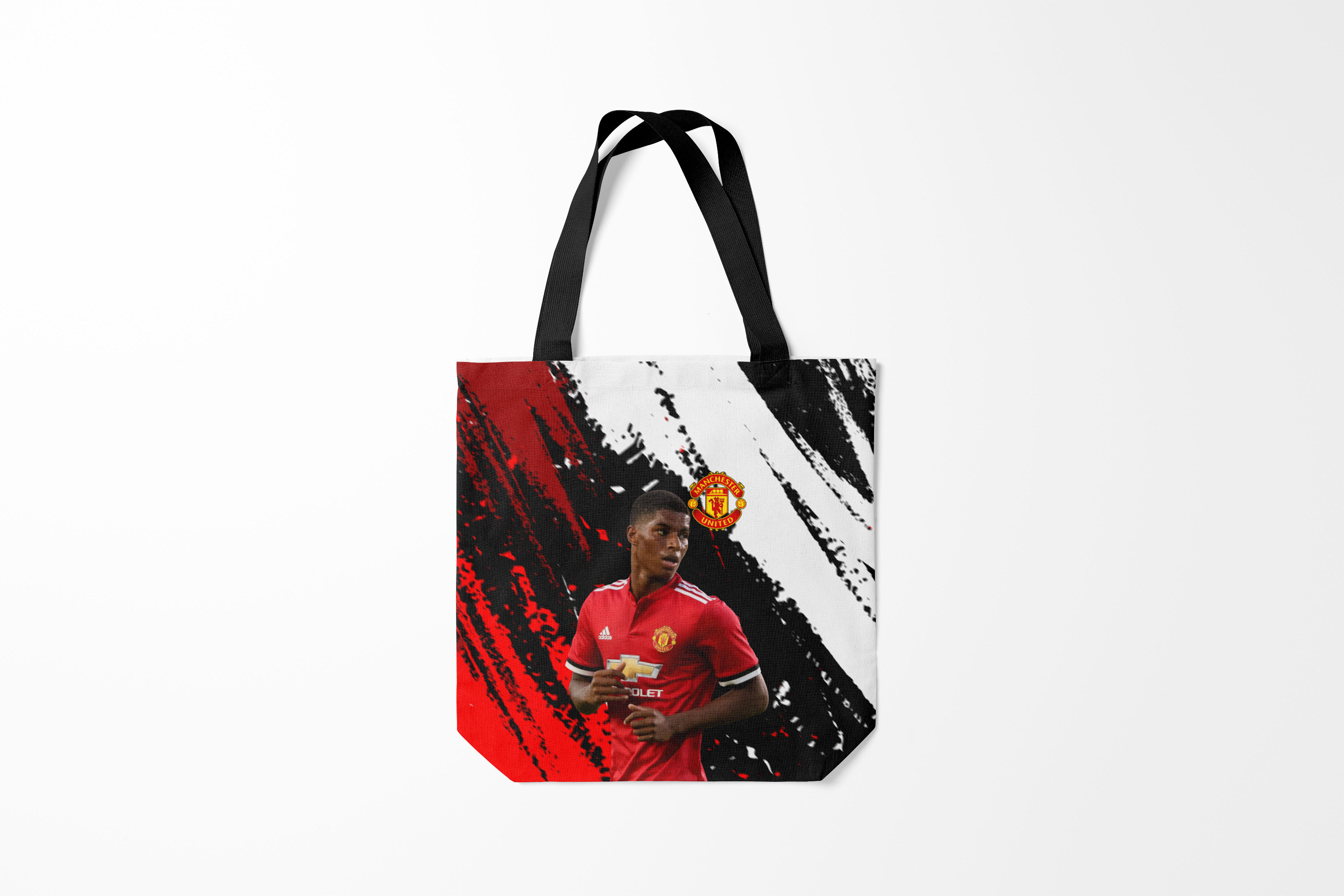 

Сумка шoппер унисекс Burnettie Маркус Рашфорд Manchester United Рашфорд., разноцветный, Маркус Рашфорд Manchester United Рашфорд.