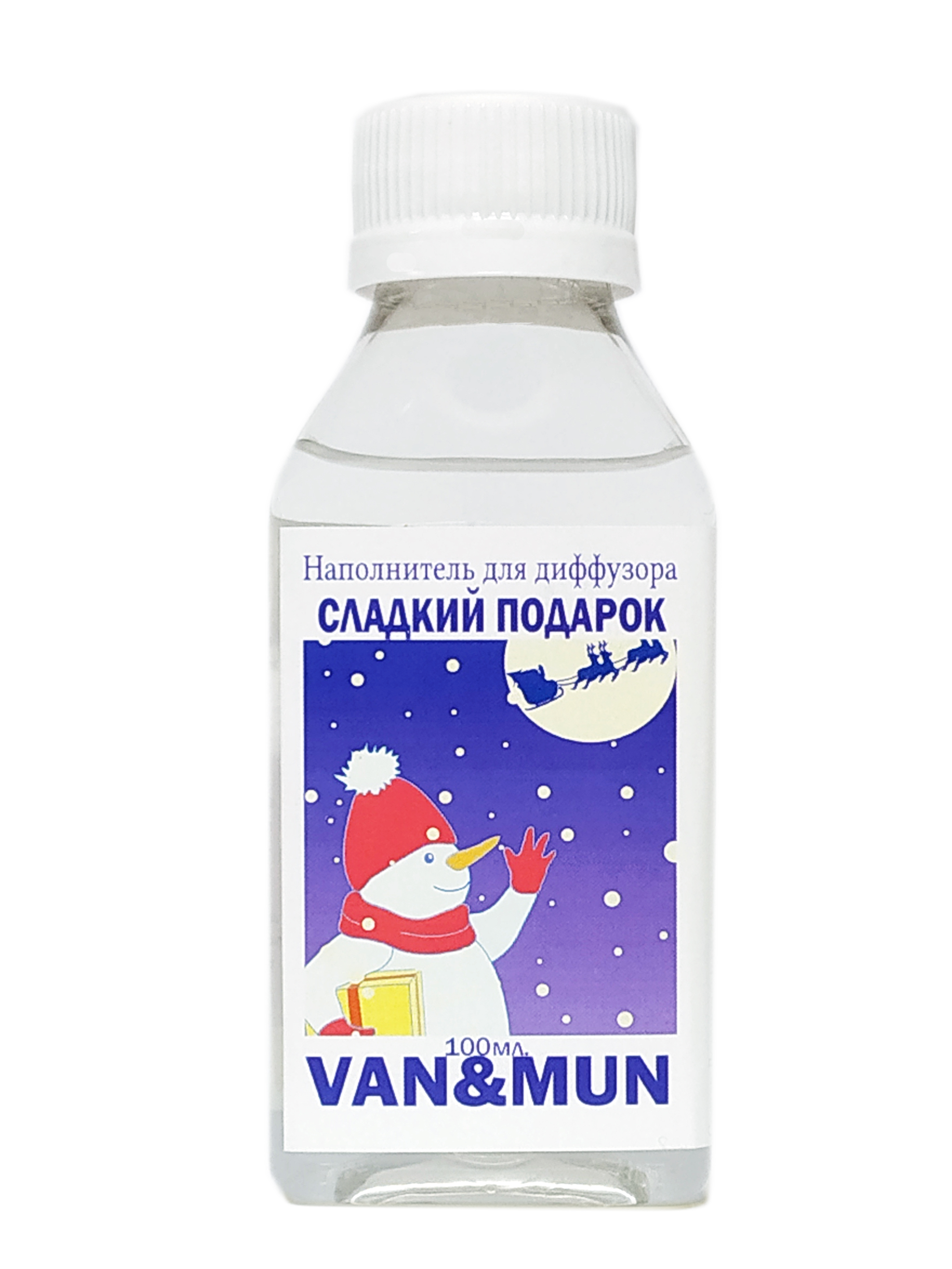 

Наполнитель для диффузора VAN&MUN Сладкий подарок 100мл