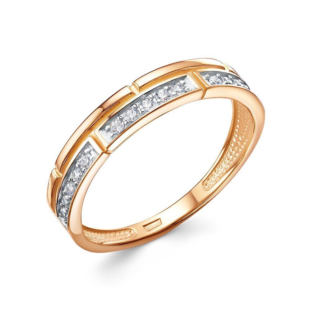 

Кольцо из золота р. , 585Gold 301012638, фианит, 301012638