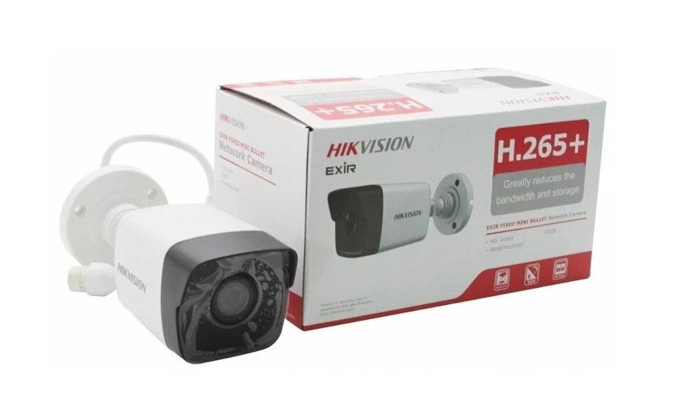 

Камера для видеонаблюдения Hikvision DS-2CD1043G0-I (2.8 mm)(4mp), Белый, DS-2CD1043G0-I400(28)