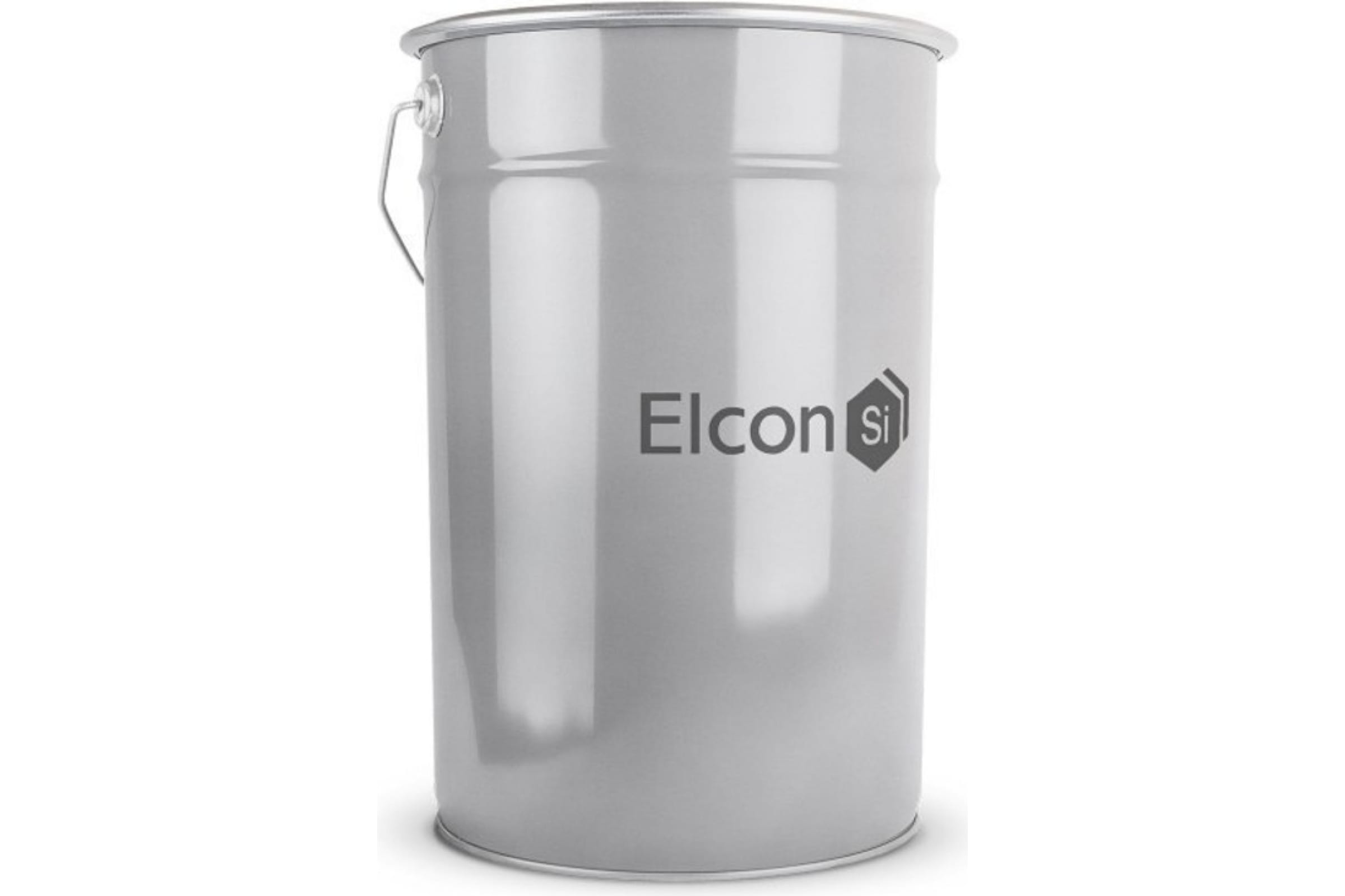 Elcon Термостойкая эмаль КО-8101 серебристо-серая 600 градусов, 25 кг 00-00000429