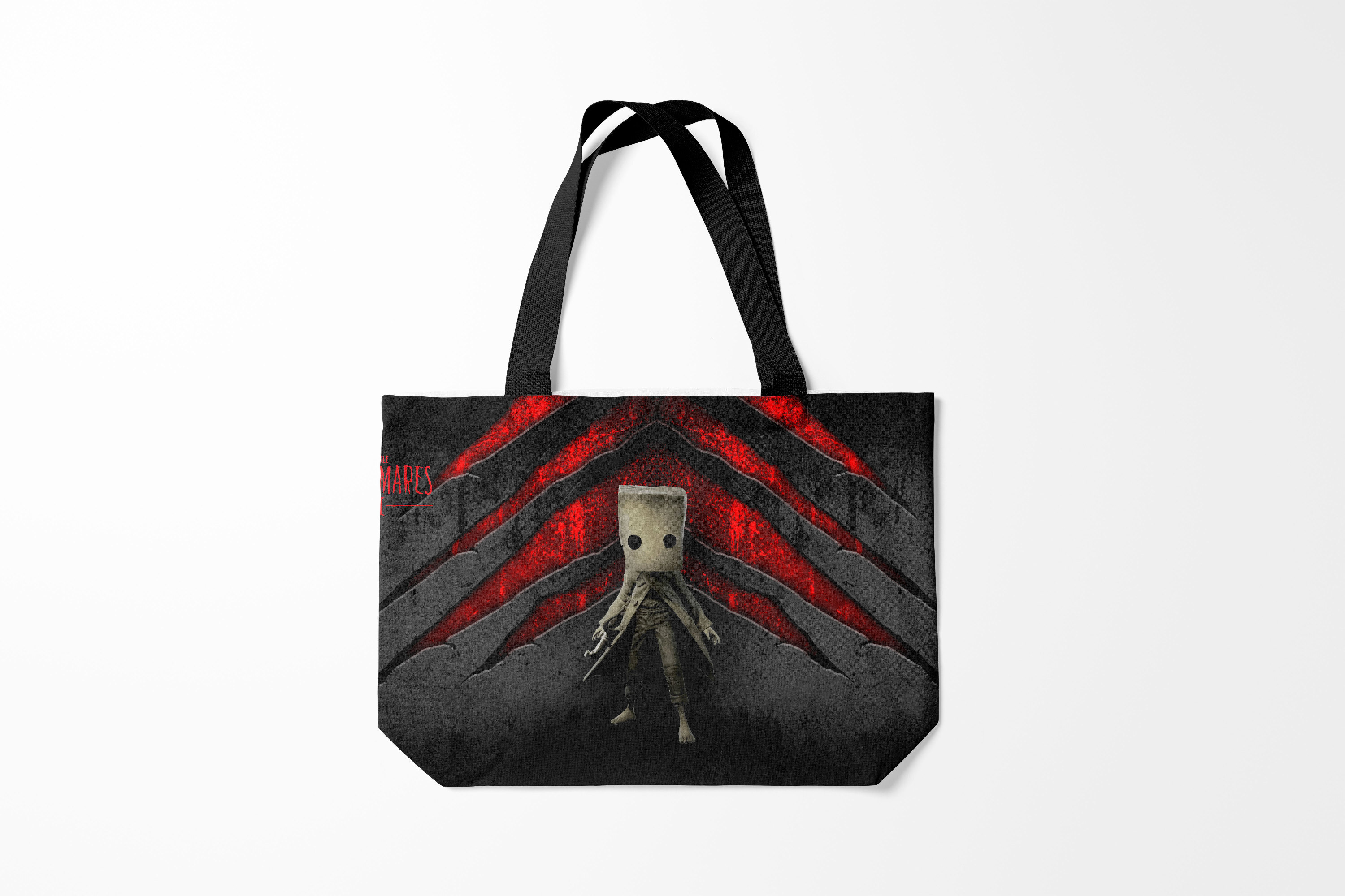 

Сумка шoппер унисекс Burnettie Little Nightmares 2, серый, Little Nightmares 2