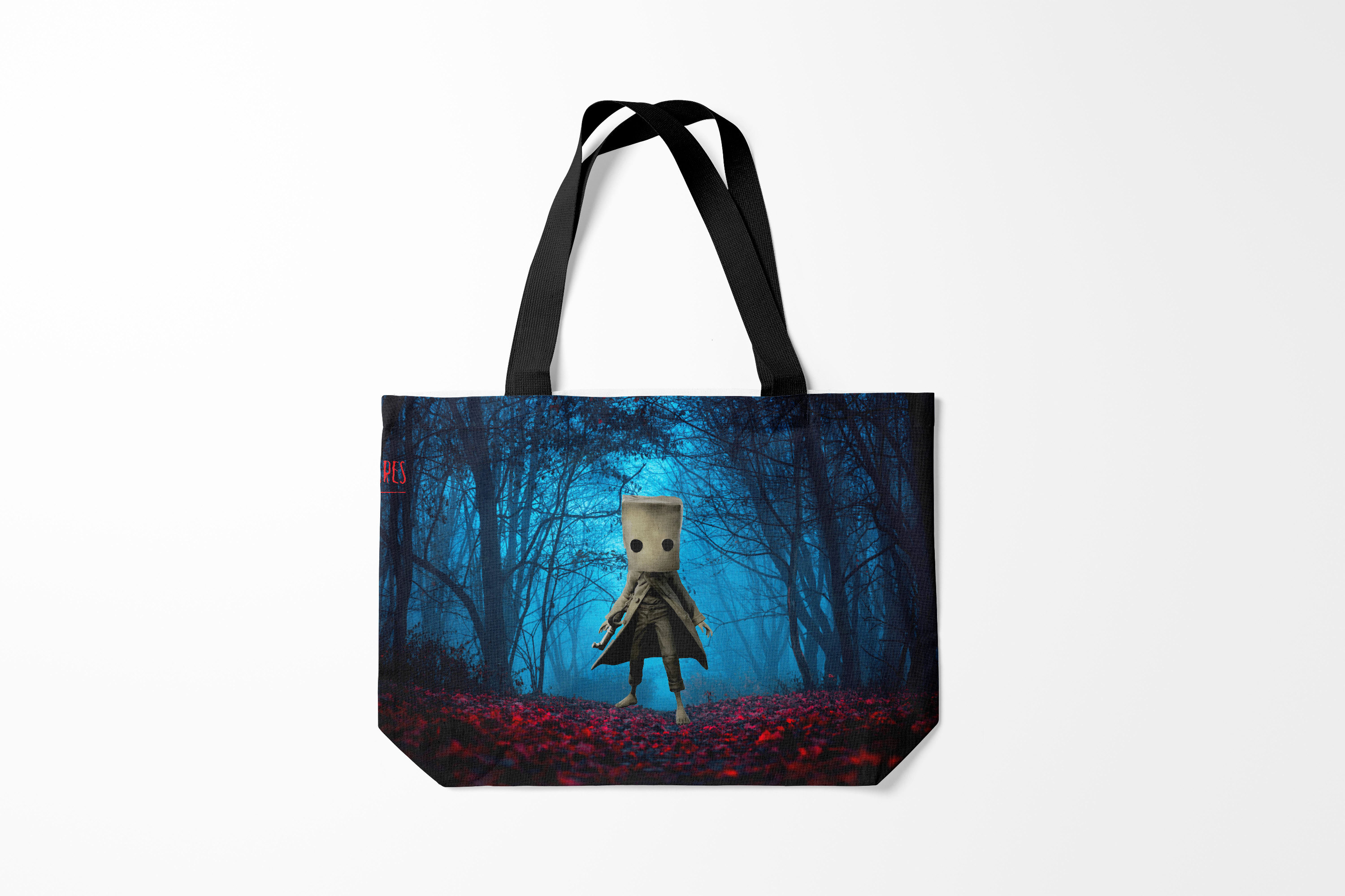 

Сумка шoппер унисекс Burnettie Little Nightmares 2, бирюзовый, Little Nightmares 2