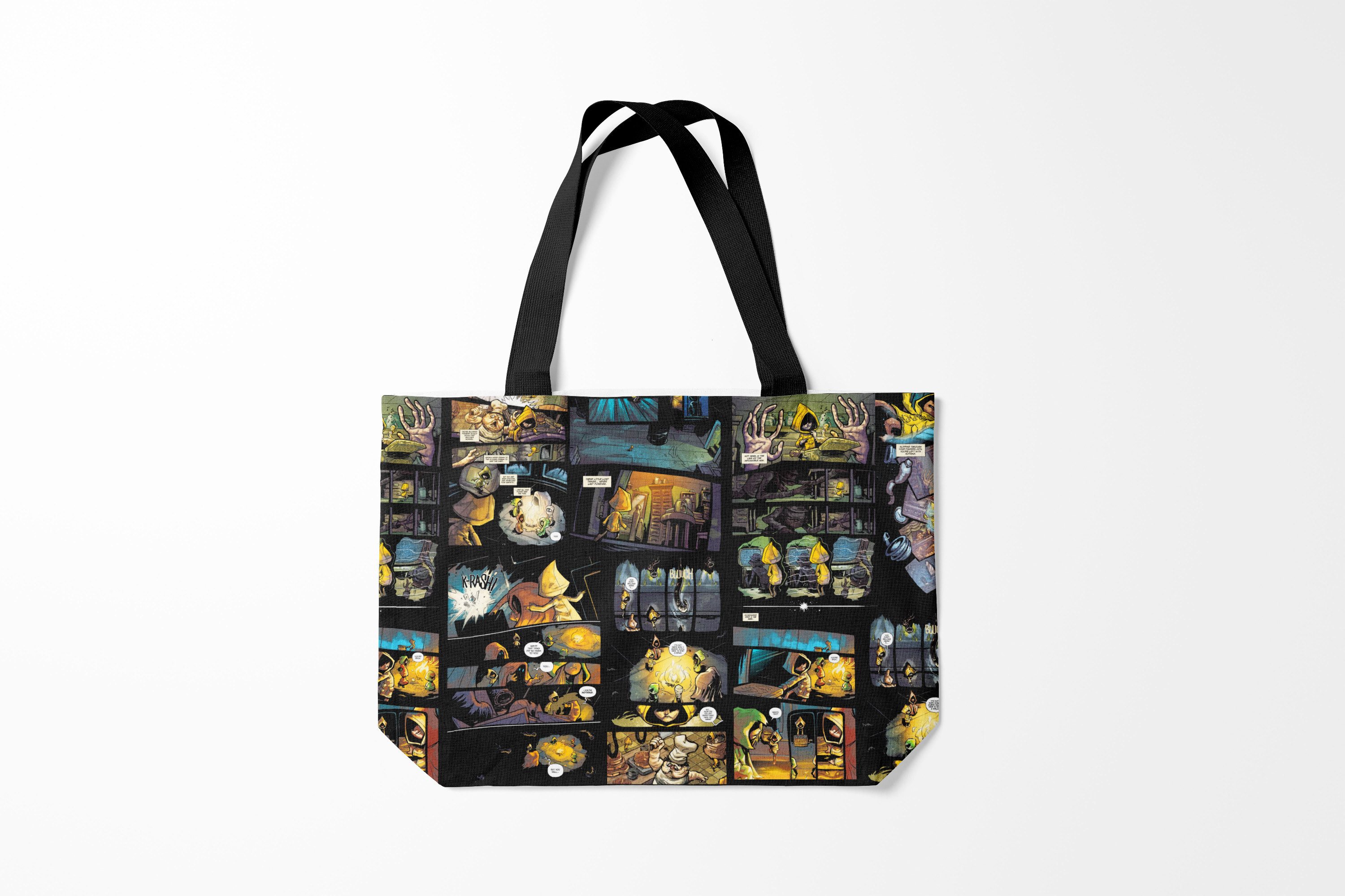 

Сумка шoппер унисекс Burnettie Little Nightmares, черный, Little Nightmares