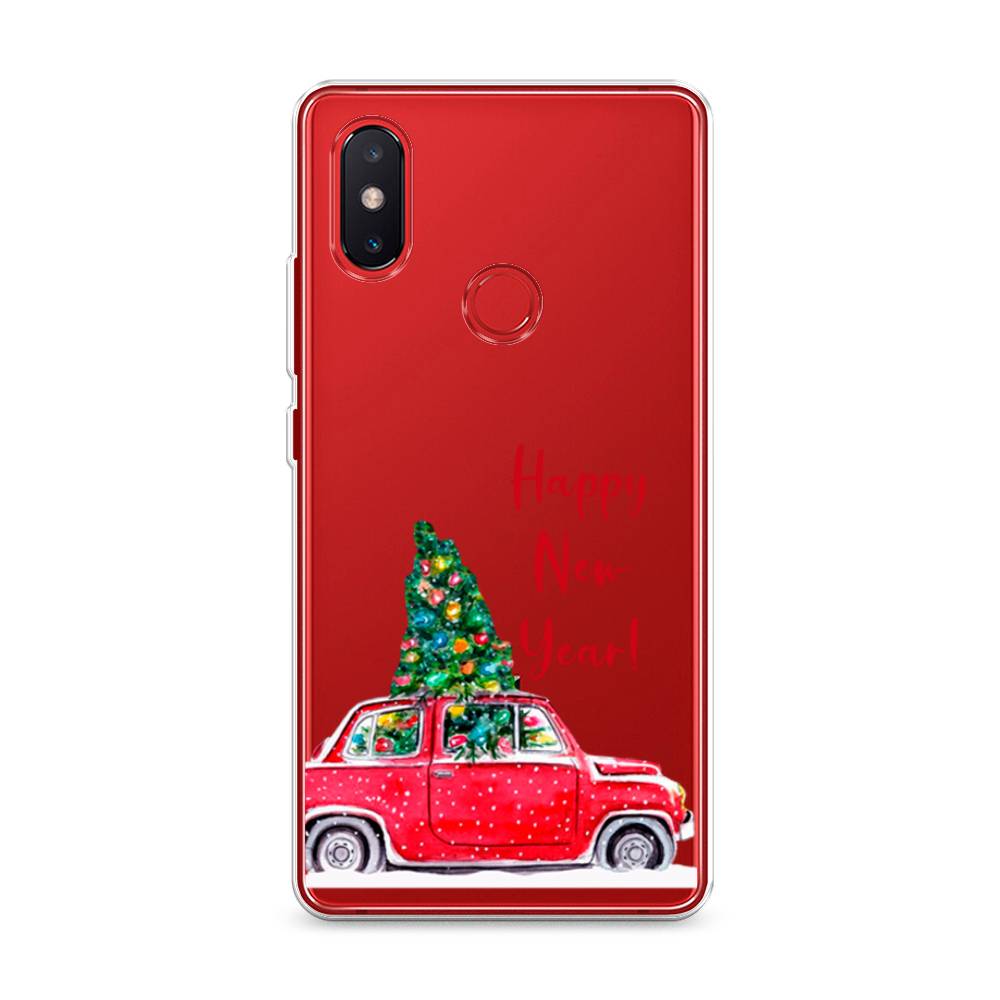 

Чехол на Xiaomi Mi 8 SE "Happy New Year", Красный;зеленый, 33750-5