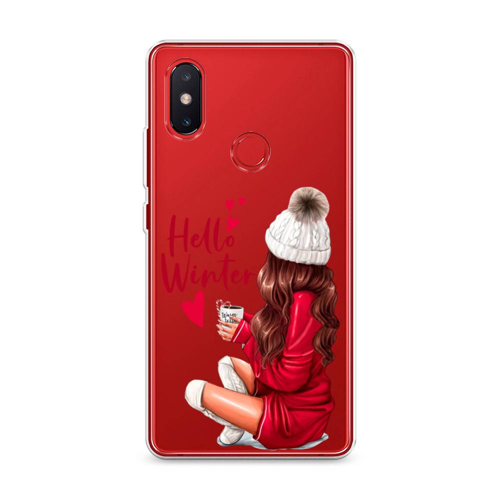

Чехол на Xiaomi Mi 8 SE "Hello winter", Красный;белый;коричневый, 33750-5