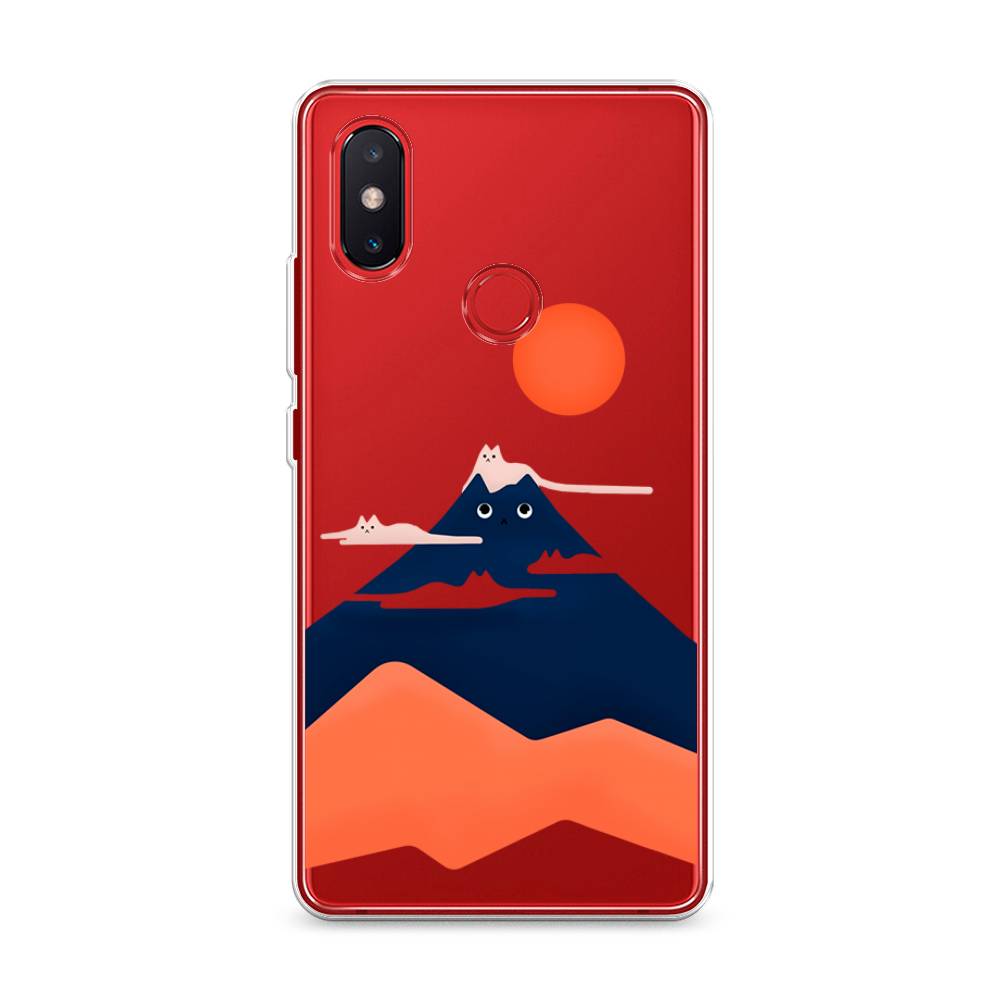 

Чехол на Xiaomi Mi 8 SE "Кот-гора", Черный;оранжевый, 33750-4