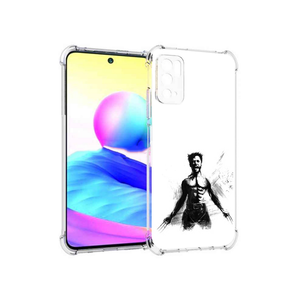 

Чехол MyPads Tocco для Xiaomi Poco M3 Pro росомаха, Прозрачный, Tocco