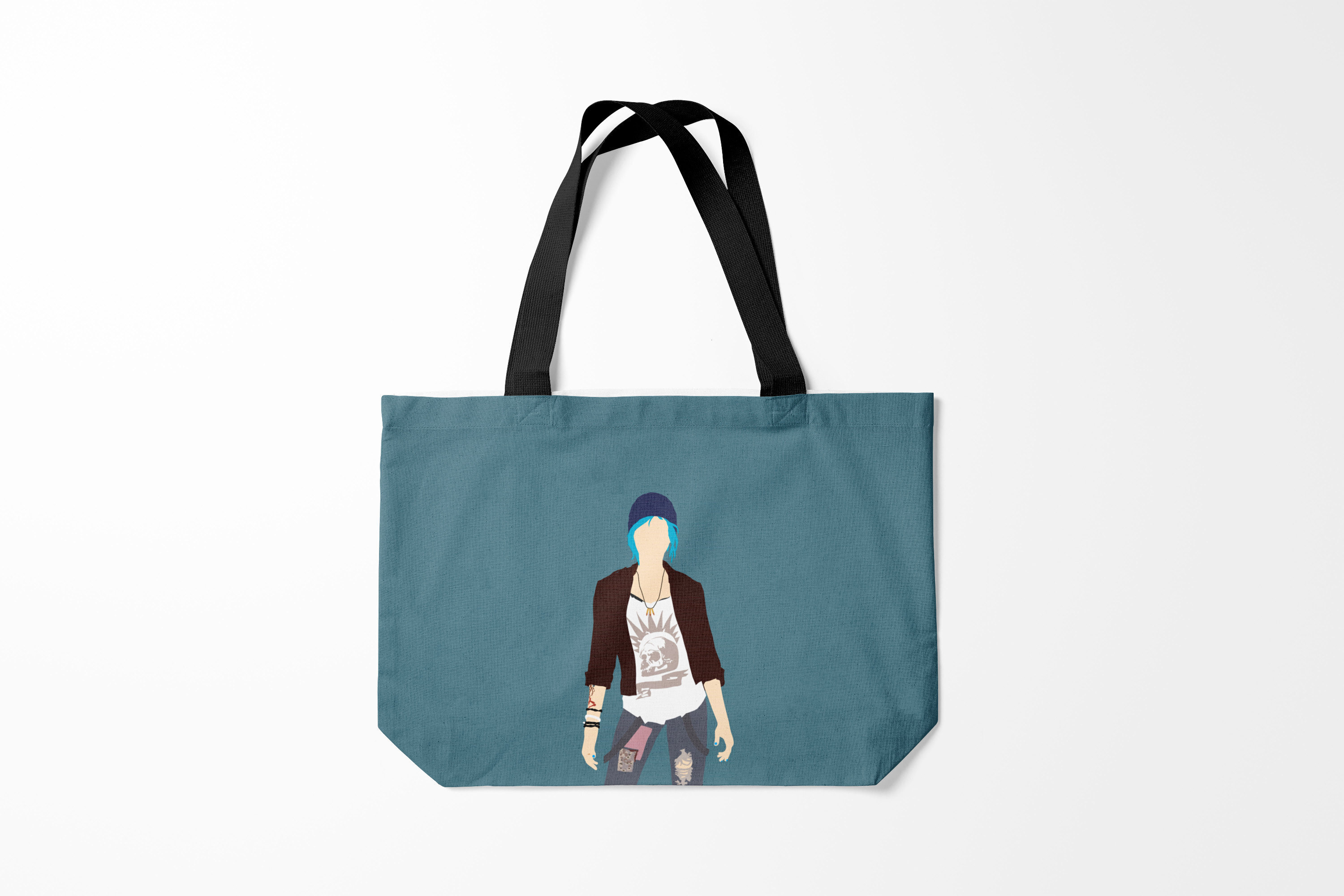 

Сумка шoппер унисекс Burnettie Life is strange Хлоя Прайс, синий, Life is strange Хлоя Прайс